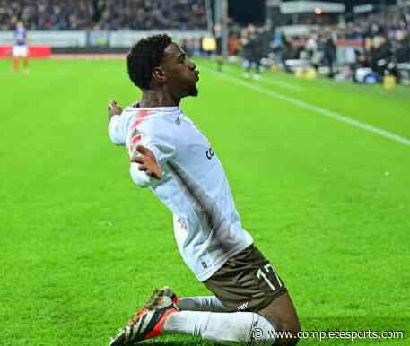 Afolayan Scores 2nd League Goal Of Season As St. Pauli Beat Hoffenheim