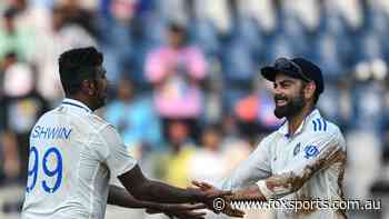 Indian spinners trigger collapse as Black Caps hunt historic whitewash