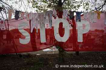 Police investigate suspected hate crime after paint thrown on north London building