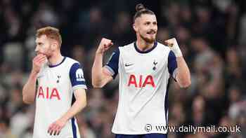 Radu Dragusin prepares to show Ange Postecoglou his first XI credentials against Aston Villa - as Tottenham boss insists the defender wasn't brought in 'to be an understudy'