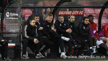 Ryan Giggs makes surprise return to the dugout with appearance on the Salford City touchline - with part-owner 'mulling a more involved role' at the League Two side