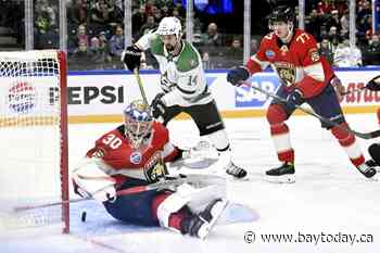 NHL roundup: Panthers top Stars to sweep two-game series in Finland