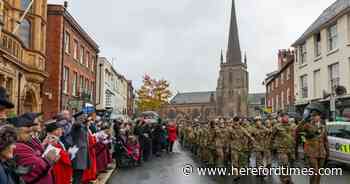 All the 2024 Remembrance Day events taking place in Herefordshire