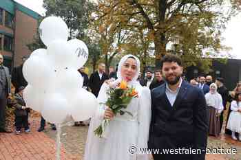 Brautpaar Rumeysa und Mustafa Semih Kırcalı