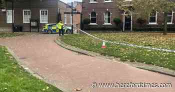 Police cordon off cathedral close