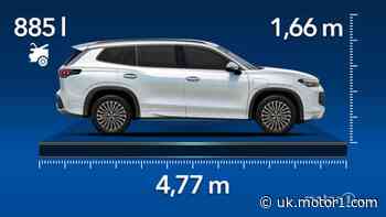 VW Tayron (2025): Dimensions and boot space of the 7-seater Allspace successor