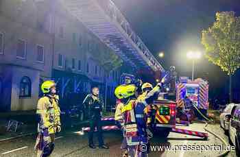 FW-HB: Wohnungsbrand - Bewohner schwer verletzt