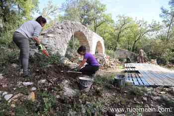 Les arches retrouvées du hameau Saint-Pastour dans le Var