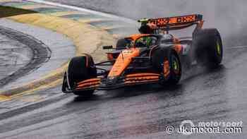 F1 Brazilian GP: Norris claims pole in chaotic wet qualifying, Verstappen 17th