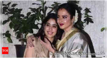 Times when Rekha showered love on Janhvi Kapoor