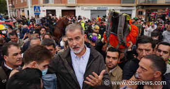 Angry crowd confront Spanish king during visit region devastated by floods