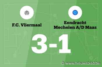 Vliermaal wint thuis van E. Mechelen a/d Maas B, mede dankzij twee treffers De Schaetzen