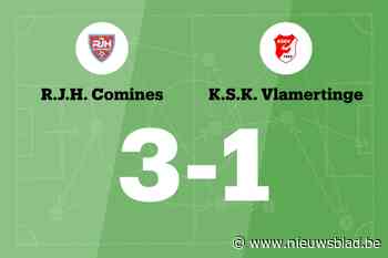 Ondanks achterstand bij rust wint R.J.H. Comines van SK Vlamertinge