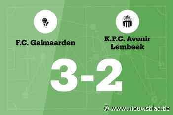 Galmaarden B wint thuis van Avenir Lembeek B