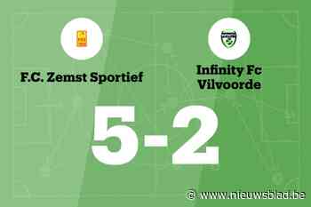 FC Zemst wint sensationeel duel tegen Infinity Vilvoorde