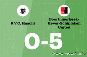 BHS United B overklast KVC Haacht B