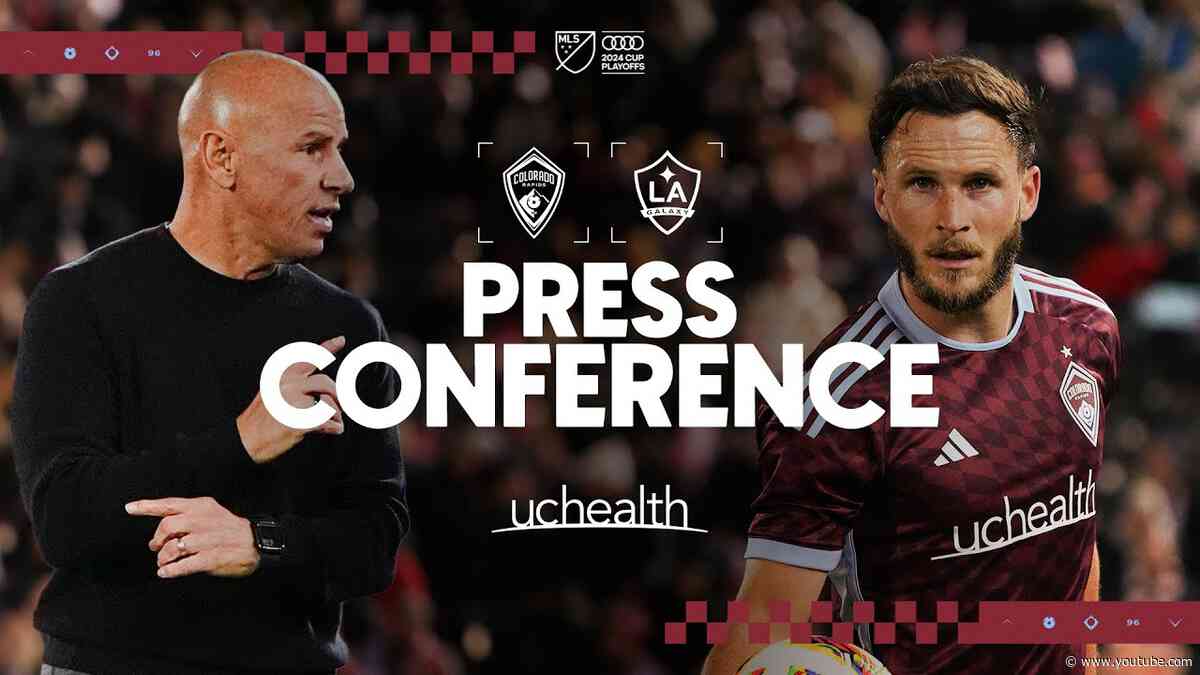 Audi 2024 MLS Cup Playoffs: Colorado Rapids Postgame Press Conference