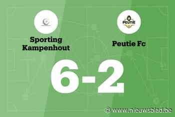 Roosen maakt twee goals voor Kampenhout B in wedstrijd tegen FC Peutie