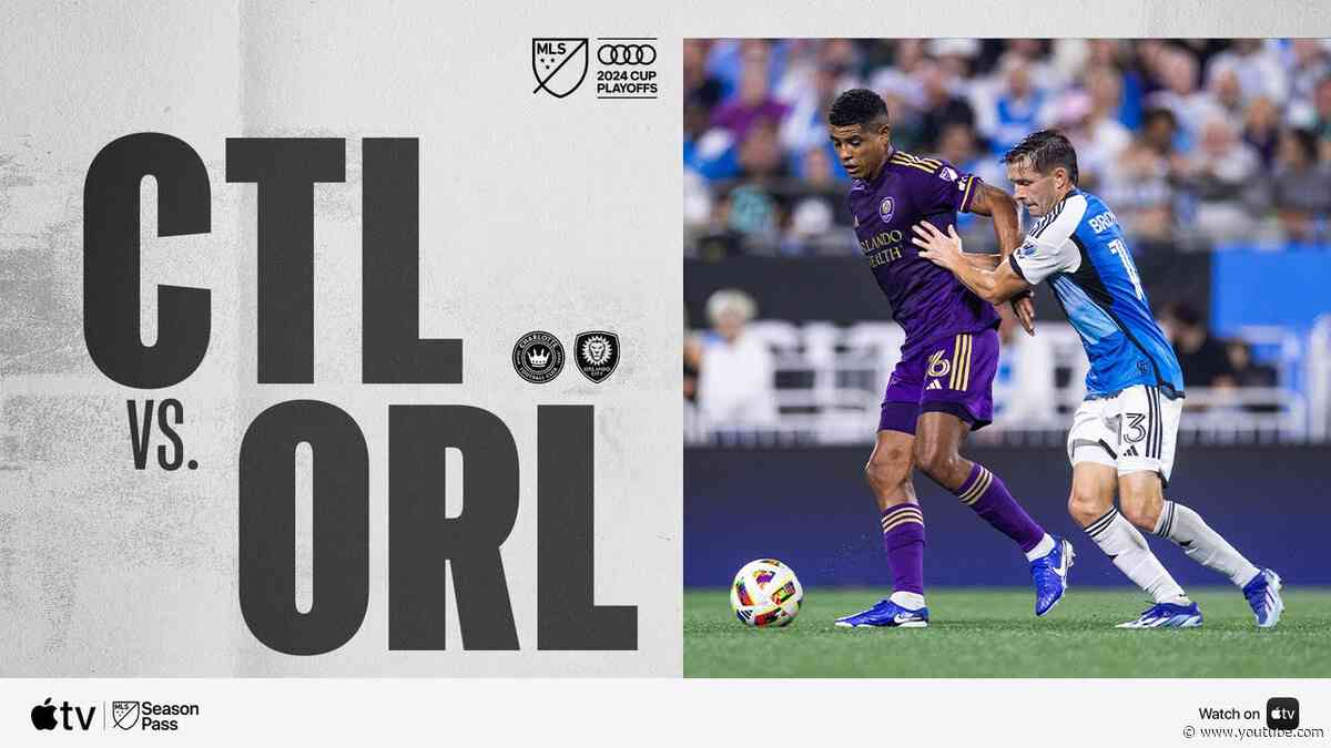 HIGHLIGHTS | Audi 2024 MLS Cup Playoffs | Orlando City SC at Charlotte FC