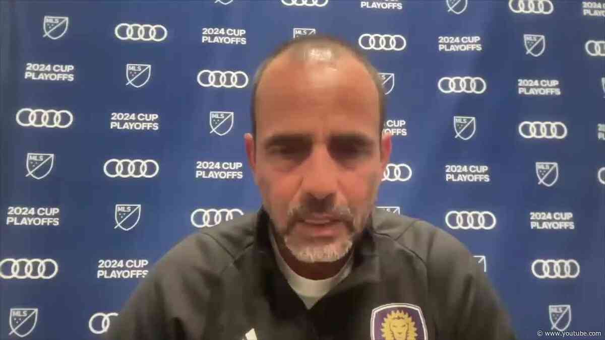 Oscar Pareja | Post-Match Comments | Orlando City SC at Charlotte FC (MLS Cup Playoffs)