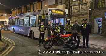 Youth caught for anti-social behaviour in Trojan Bus deployment in Bradford