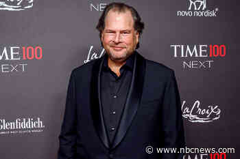 Marc Benioff is in talks to sell Time to Antenna Group