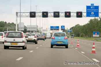 Ruim 160 boetes voor negeren rode kruizen na ongeluk op A2