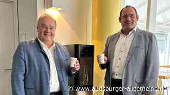 Neuer Trinkwasserspender im Stadtberger Rathaus