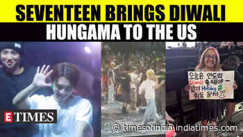 SEVENTEEN Sparks Diwali Spirit in the U.S., Join the Dance Craze With Indian Fans