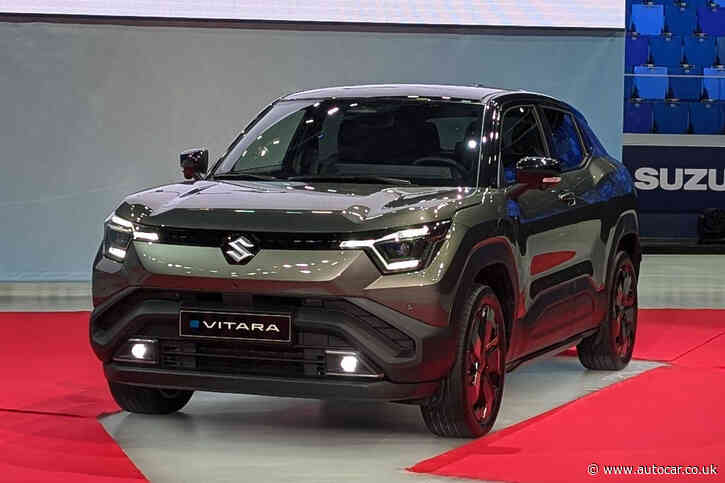 Suzuki eVitara revealed as brand’s first EV with 250 miles of range