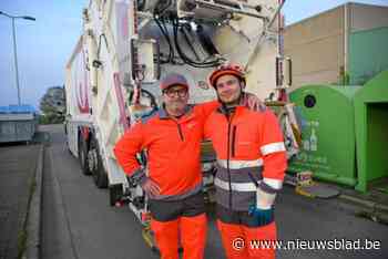 Week van het Afvalteam: Vader Luc en zoon Dimi halen al twaalf jaar samen Antwerps afval op