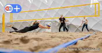 Beachvolleyballhalle auf dem Nordmarksportfeld in Kiel eingeweiht