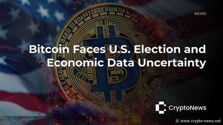 Bitcoin Markets Brace for US Election and Economic Data Amid Volatility