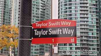 City of Toronto unveils ceremonial Taylor Swift street signs