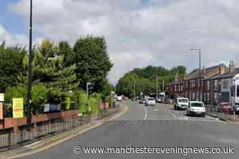 Police tape off main road following reports of person 'hit by car'