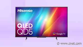 Get Ready for a Movie Marathon With $150 Off the Hisense QLED TV