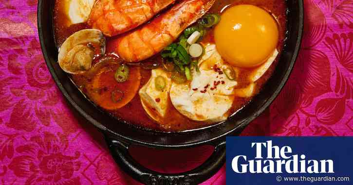 Seji Hong’s recipe for sundubu jjigae, or spicy Korean tofu and seafood stew