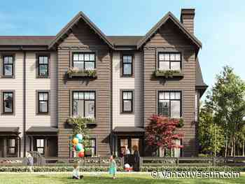 Family friendly: Woodward townhouse community in Surrey ticks all the boxes for new parents