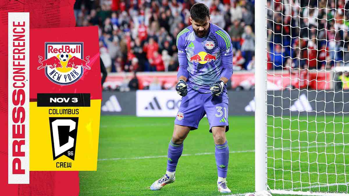 Carlos Coronel: "To win & move on to the next round is great." | New York Red Bulls vs Columbus Crew