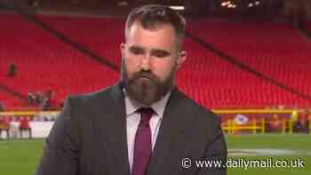 Fans left furious as Jason Kelce apologizes for phone smash live on ESPN