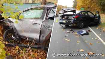 Reckless driver crashes into two cars before hitting a tree in Orange: police