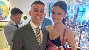 Boxer turned reality TV star Harry Garside debuts his new love interest at the Melbourne Cup