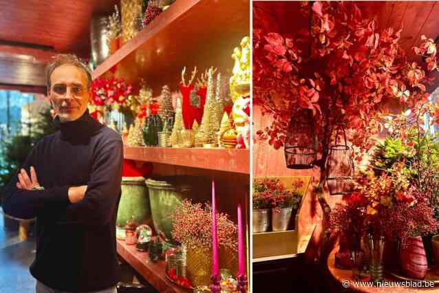 Florist Frederiek Van Pamel (51) laat kerstmagie los in nieuwe winkel Plus