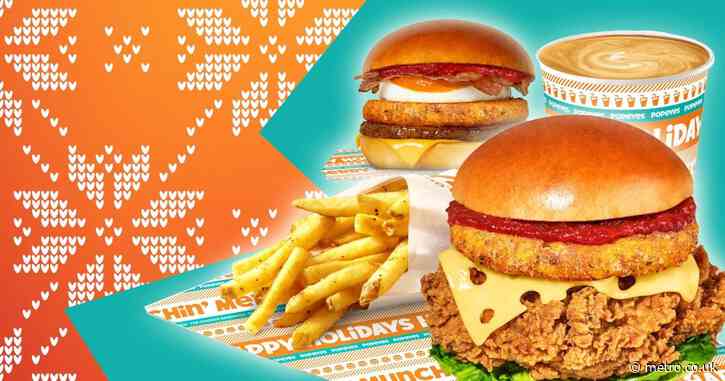 US fast food chain ‘better than McDonald’s’ launches its first ever UK Christmas menu