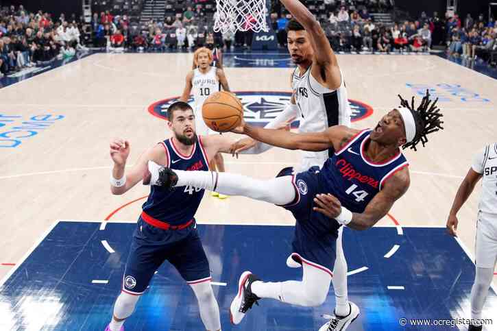 Clippers find something in reserve, rally past Spurs for 1st Intuit Dome win