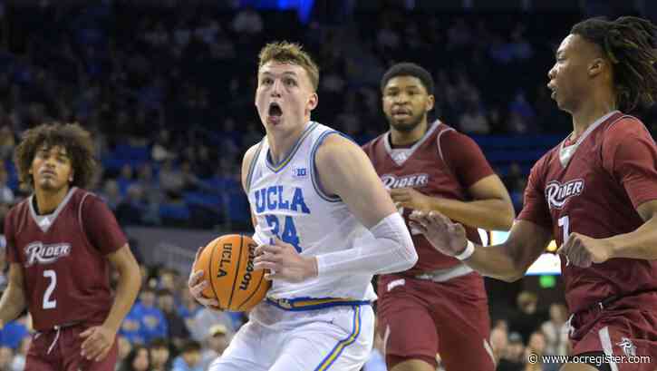 UCLA gets defensive to dominate Rider in season opener