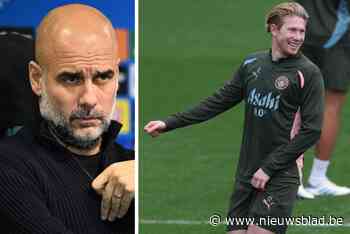 VIDEO. Maakt hij vandaag zijn comeback? Pep Guardiola komt met goed nieuws over De Bruyne: “Kevin traint opnieuw pijnvrij”