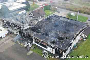 Nach Großfeuer in Bad Driburg: Lebensgefahr in Ruine