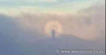 People say 'what the f***' after seeing rare weather phenomenon on Welsh mountain