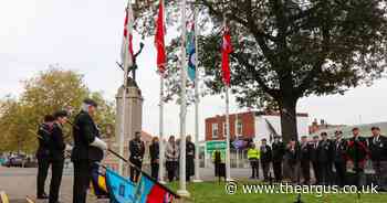 Veterans come together to lay first crosses ahead of Remembrance Sunday events